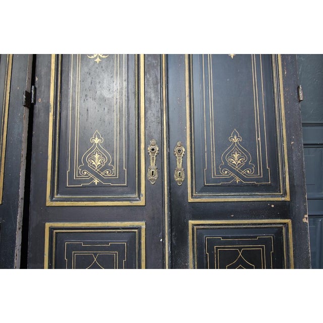 French Double Doors, 1890s, Set of 3 For Sale - Image 11 of 18