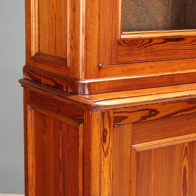 Wood Antique Italian Double-Body Larch Sideboard, 1800s For Sale - Image 7 of 12