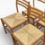 Italian Beech Ladder Back Dining Chairs, Set of 2 For Sale - Image 11 of 12