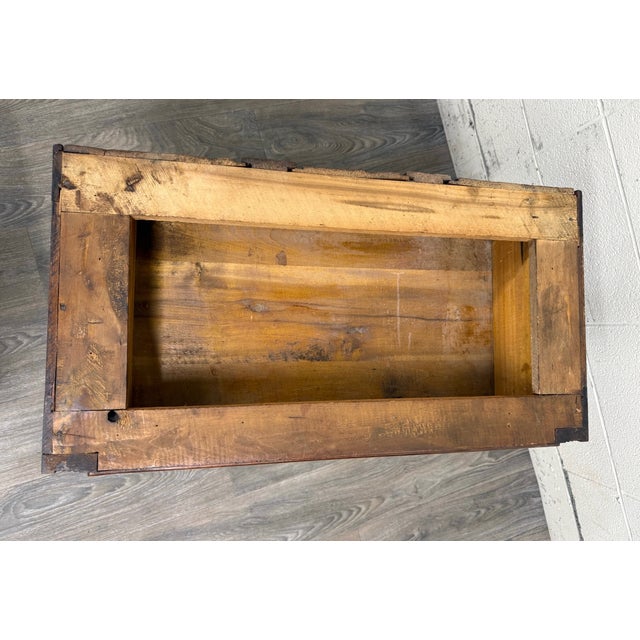 Antique Victorian Eastlake Style Walnut and Marble Top Cabinet Commode Washstand For Sale - Image 15 of 15