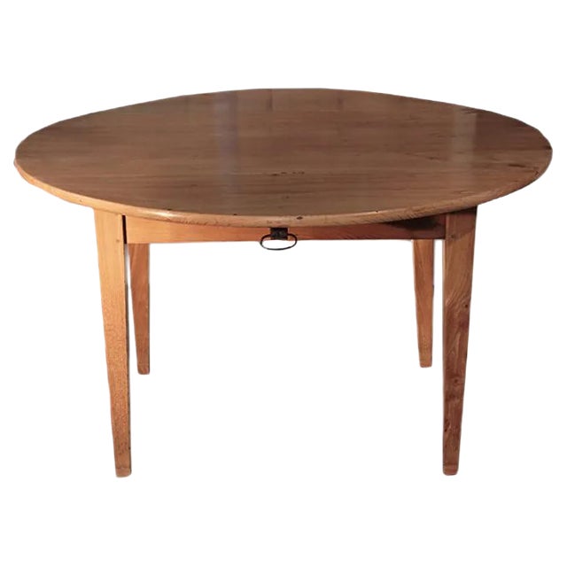 Antique Directoire Style Ashwood Dining Table For Sale