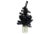 This unique vintage black Christmas tree set in a mercury glass base adds a bold twist to classic holiday decor. Its dark,...