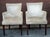 A Pair of Hickory Chair Furniture Made-to-Order luxurious Zoffany Ocelot Velvet Upholstery and Mahogany Armchairs. Made to...