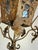 1900s Distressed French Wrought Iron Lanterns, Rococo Style For Sale - Image 4 of 15