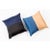 Textile Studio Variously Aakar Mor Color Block Silk Pillow Cover in Indigo Black For Sale - Image 7 of 11
