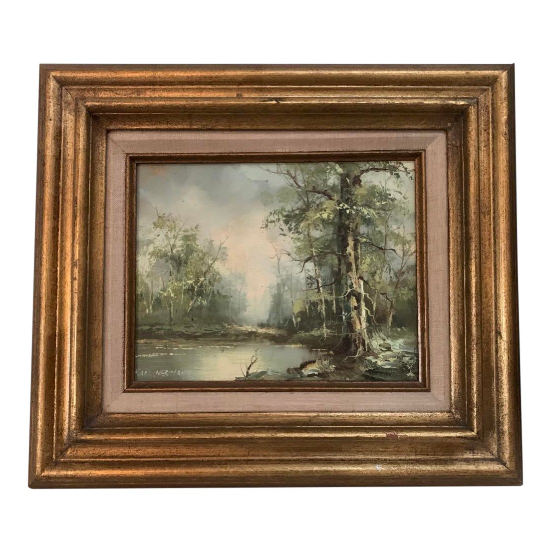 1970s Oil On Canvas Landscape Painting By Karl Neumann 1891 1985 Framed Chairish He is the shortest among the mrbeast crew and. 1970s oil on canvas landscape painting by karl neumann 1891 1985 framed