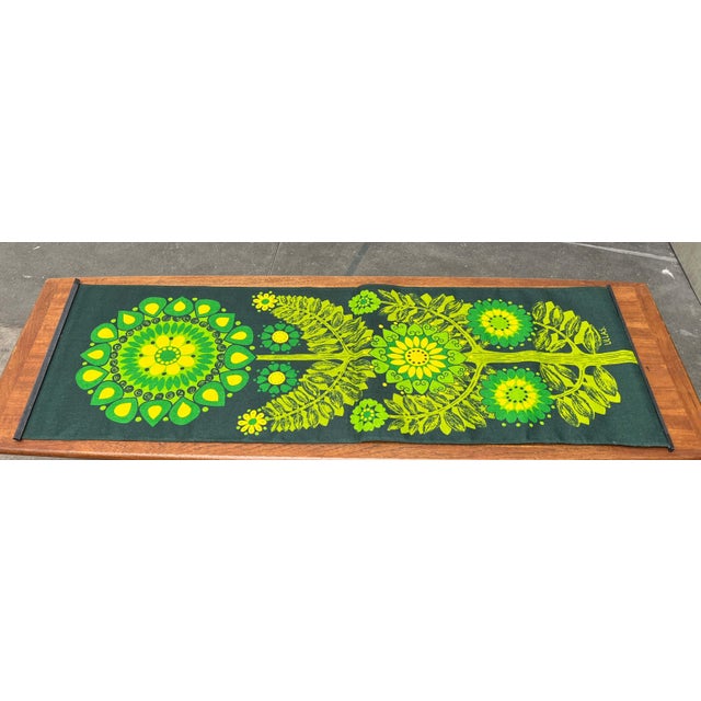Mid-Century Modern Swedish Linen Wall Tapestry from Ulla Scheuer, 1960s For Sale - Image 6 of 18