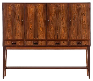 Rosewood Cabinet by Helge Vestergaard Jensen for Peder Pedersen, 1950s