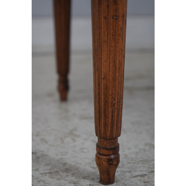 French Louis XV Style Upholstered Bench Settee For Sale - Image 11 of 18