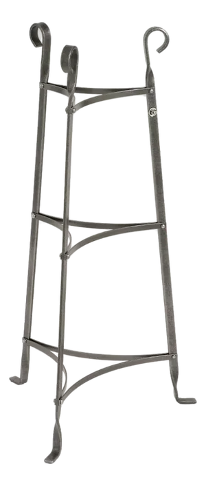 Late 20th Century Enclume 3 Tier Metal Pot Rack