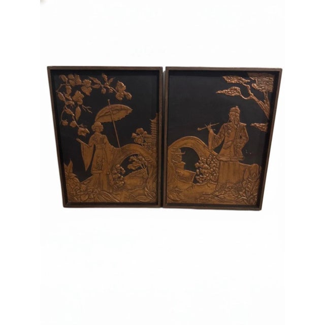 Add a stunning touch of Mid-Century Modern flair to your home with this beautiful, matching pair of vintage 1950s/1960s...