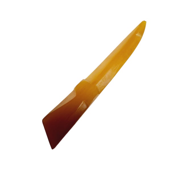 Postmodern Bakelite Letters Knife, Poland, 1970s For Sale - Image 10 of 11