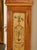 19th Century French Longcase Painted Clock with Carved Crest For Sale - Image 4 of 11