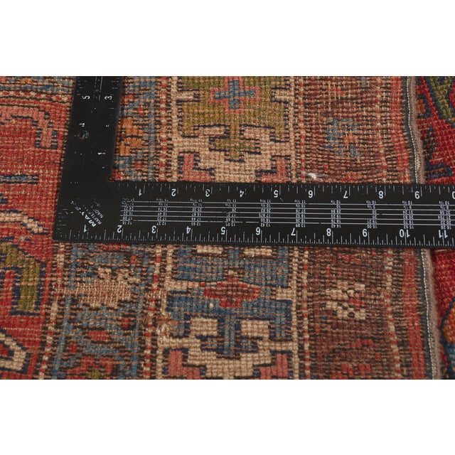 Textile Late 19th Century Persian Kurd Rug, 04'01 X 06'10 For Sale - Image 7 of 10