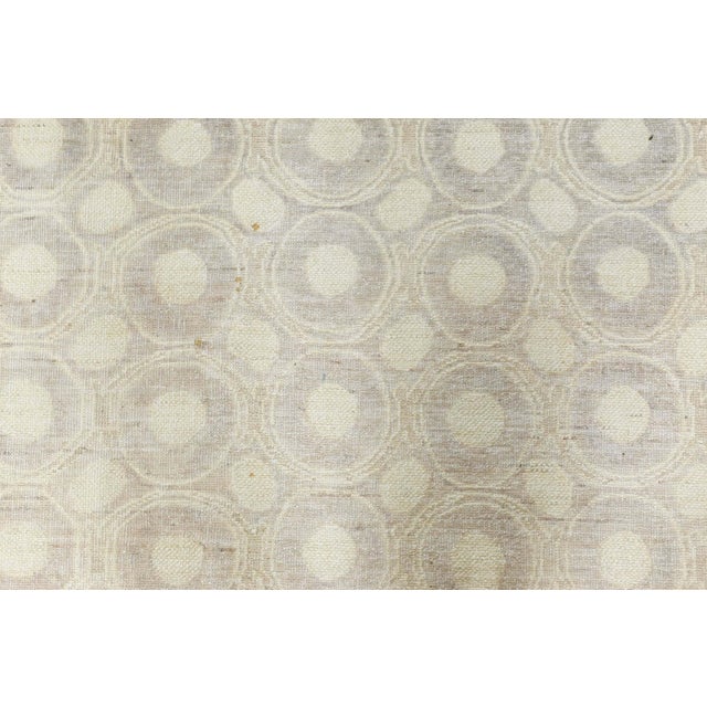Modern Contemporary Circular Design Handmade Silk Rug by Doris Leslie Blau For Sale - Image 3 of 7