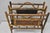 Victorian Antique English Victorian Bamboo Fretwork Canterbury Magazine Rack Stand For Sale - Image 3 of 17