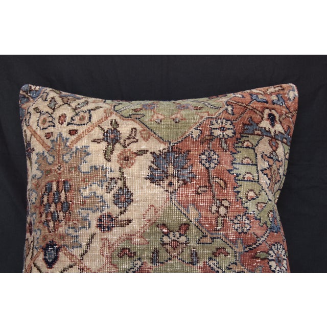 Handwoven Decorative Green Tone Pillow Cover -20'' X 20'' For Sale In Tampa - Image 6 of 12