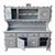 20th Century Lacquered and Decorated Sideboard, 1950s For Sale - Image 4 of 7