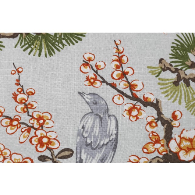 Chinoiserie Cherry Blossom Chinoiserie Pillow Covers, a Pair For Sale - Image 3 of 5