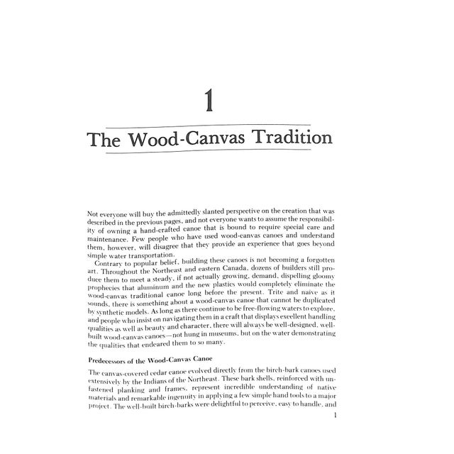 Traditional "Building the Maine Guide Canoe" 1980 Stelmok, Jerry For Sale - Image 3 of 12
