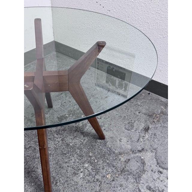 Wood West Elm Jensen Dining Table For Sale - Image 7 of 12