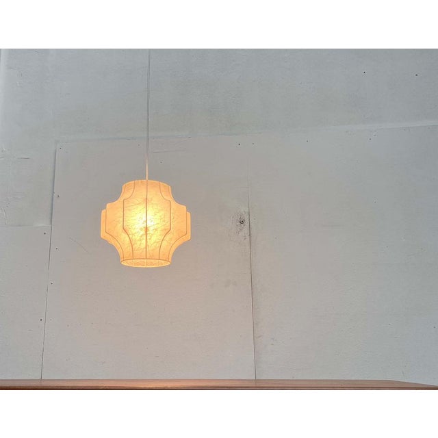 Mid-Century Modern Cocoon Pendant Lamp, 1960s For Sale - Image 13 of 18