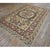 1850s Ivory Pink Antique Besserabian Kilim Flatweave Carpet Floral Medallion Rug For Sale - Image 11 of 12