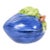 Italian Majolica Plum-Form Covered Table Ornament, Late 20th Century For Sale