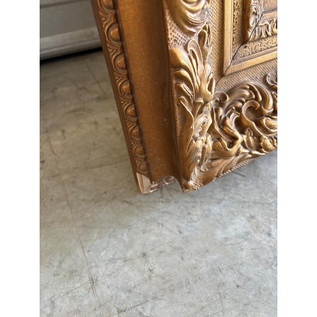 Signed Lawson Oil Painting in Gilt Wood Frame For Sale In Philadelphia - Image 6 of 8