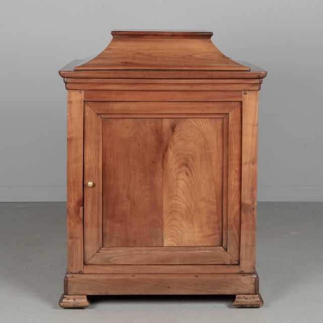 19th Century 19th Century Louis Philippe French Pedestal Cabinet For Sale - Image 5 of 12