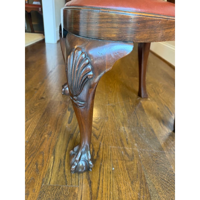 Early 20th Century Set of 6 English Dining Chairs For Sale - Image 5 of 14