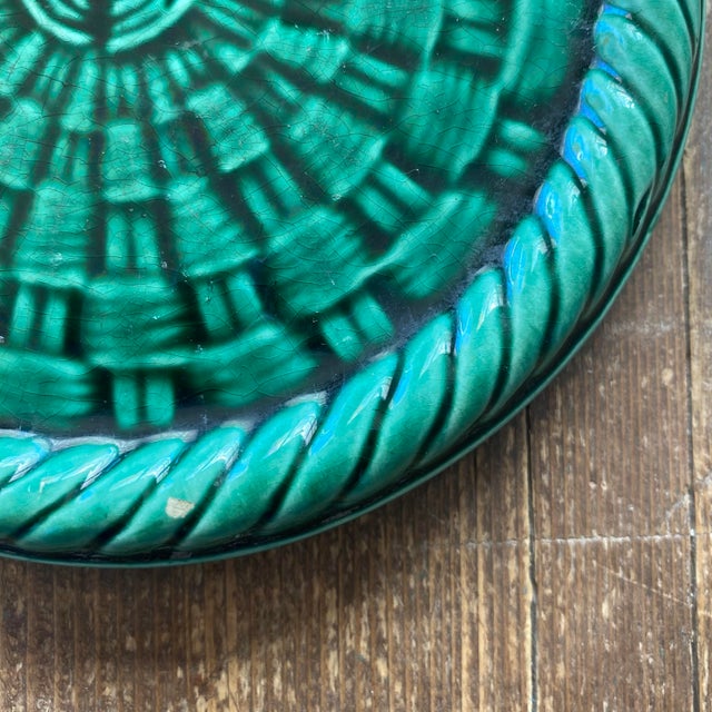 1950s Braided Ceramic Set in the style of Vallauris, 1950s, Set of 3 For Sale - Image 5 of 14