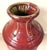 Large 25" Ornate Bombay Red Stoneware Figural Lion Handle Urn Vase For Sale - Image 11 of 17