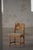 Razorblade Dining Chair in Oak and Lambswool attributed to Henning Kjærnulf, Denmark, 1960s For Sale - Image 4 of 18