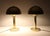 Metal Art Deco Style Mushroom Table Lamps from WSB, Germany, 1970s, Set of 2 For Sale - Image 7 of 11