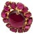 Bochic "Orient" Vintage 50 Carat Natural Multi Ruby Ring Set 18K Gold &Silver For Sale - Image 15 of 18