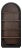 Marlow Black Wood Bookcase For Sale - Image 10 of 10