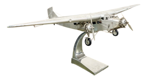 Ford Trimotor Model Aircraft in Pewter, 2000s