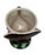 1920s French Majolica Turkey Egg Cup Sarreguemines Circa 1920 For Sale - Image 5 of 9