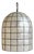 Capiz Shell Bell Pendant Light Medium For Sale