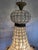 1970s French Louis XVI Charcoal Bronze Crystal Chandelier For Sale - Image 6 of 18