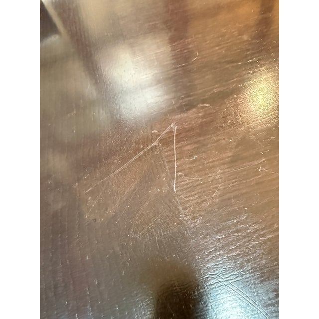 Contemporary Bistro Extension Table + Chairs, Set of Five For Sale - Image 10 of 11