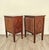 1980s Pair of Italian Small Commodes in Cherry For Sale - Image 5 of 8