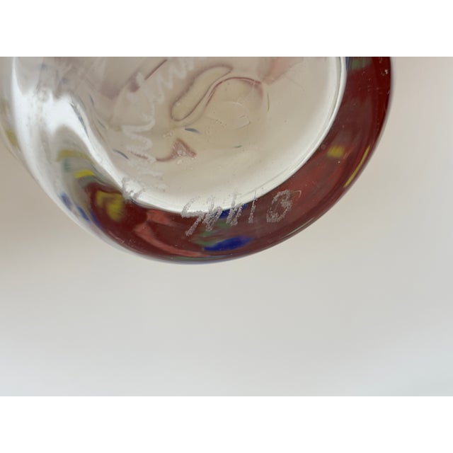 John Burchetta Set of 4 Hand Blown Murano Glass Tumblers, 1995 For Sale - Image 12 of 15