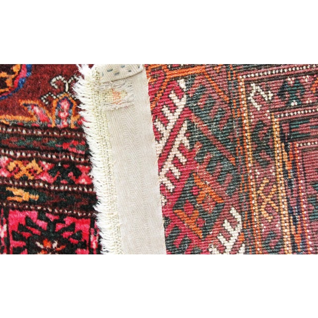 Antique Ersari Turkoman Tribal Rug For Sale - Image 9 of 9