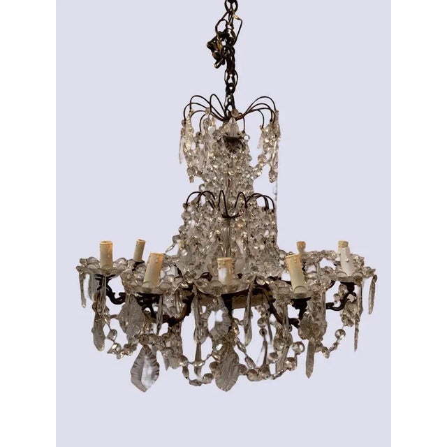 Chandelier with Twelve Light Points For Sale - Image 10 of 14