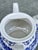Ceramic Vintage 1977 Silver Jubilee Queen Elizabeth II Commemorative Blue & White Broadhurst Tea Set: Teapot, Milk Jug, Tea Plate - Set of 3 For Sale - Image 7 of 18