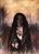 The Knowledge Seeker by Kierstin Young | Oil on masonite panel Woman holding butterflies in a dark landscape. For Sale