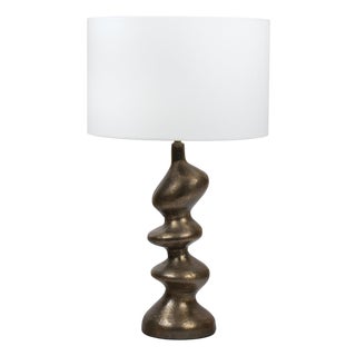 Blobby Table Lamp, Brass For Sale