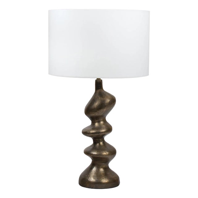 Regina Andrew Blobby Table Lamp, Brass For Sale